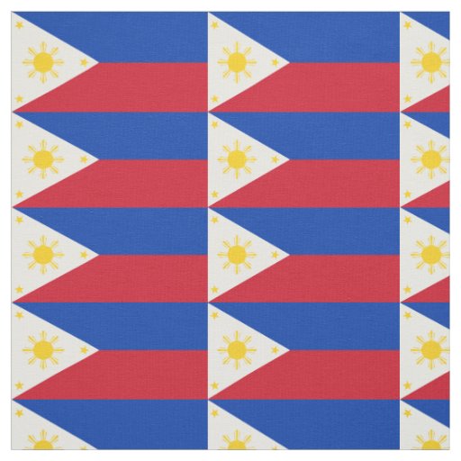 Philippines Flag Fabric