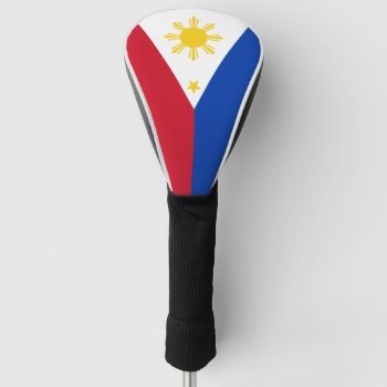Philippines Flag Filipino Flag Golf Head Cover by FlagGallery at Zazzle
