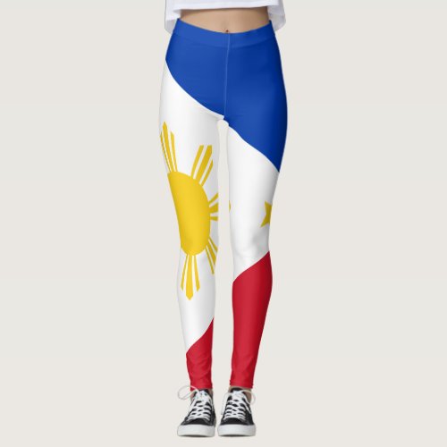 Philippines Flag Filipino Flag Leggings