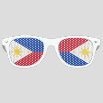 Philippines Flag Filipino Flag Retro Sunglasses