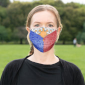 Philippines Flag Filipino Pride Adult Cloth Face Mask (Outside)
