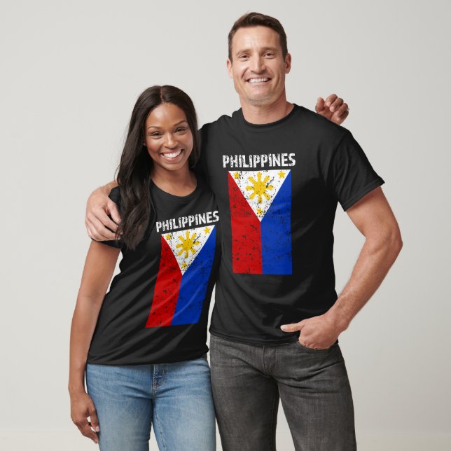 Philippines Flag Filipino Pride Mens shirt Zazzle