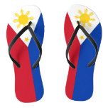 Philippines Flag Flip Flops at Zazzle