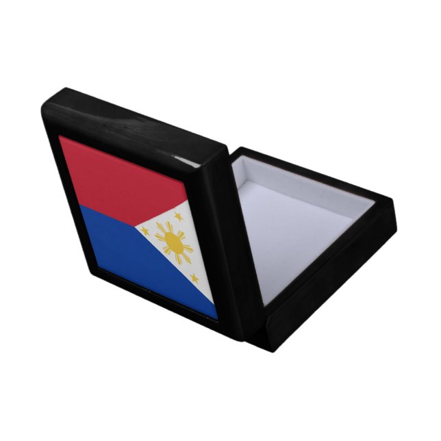 Philippines flag gift box (Back Open)
