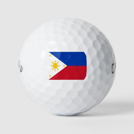 Philippines Flag     Golf Balls