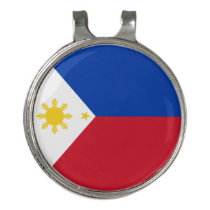 Philippines Flag Golf Hat Clip