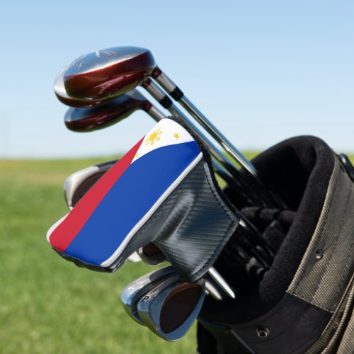 Philippines flag golf head cover