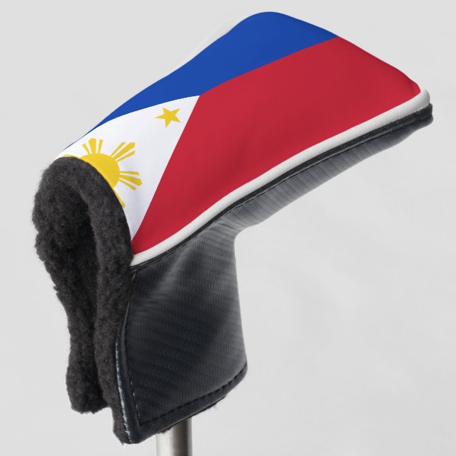 Philippines Flag Golf Head Cover (3/4 Front)