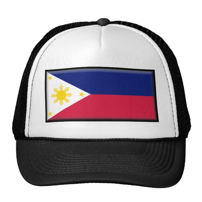 Philippine Flag Hats and Philippine Flag Trucker Hat Designs