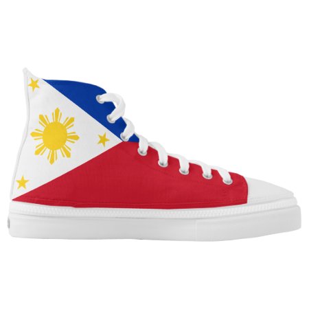 Philippines Flag High-top Sneakers