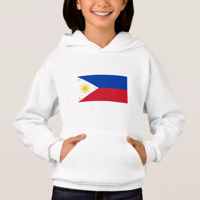 Philippines Flag Hoodie (Front)