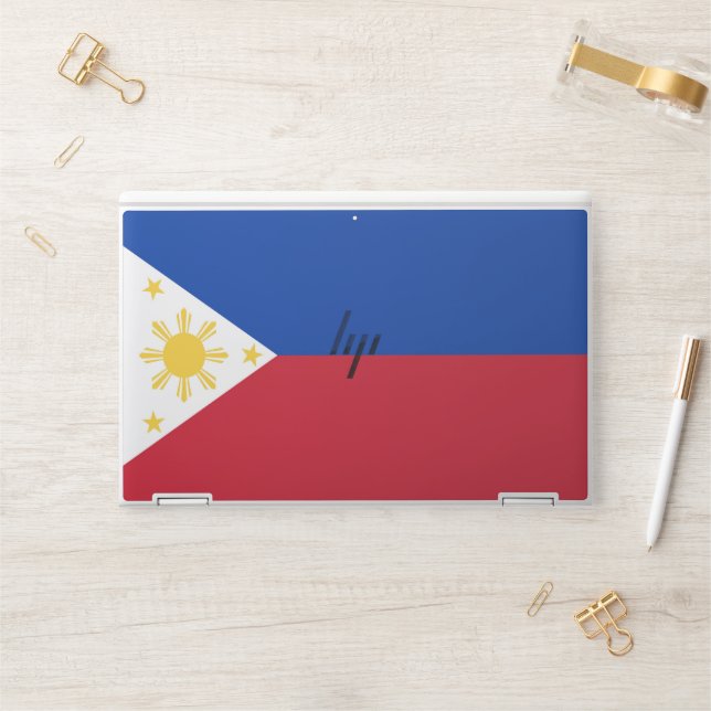 Philippines flag HP laptop skin (Desk)