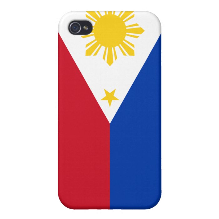 Philippines Flag iPhone Covers For iPhone 4