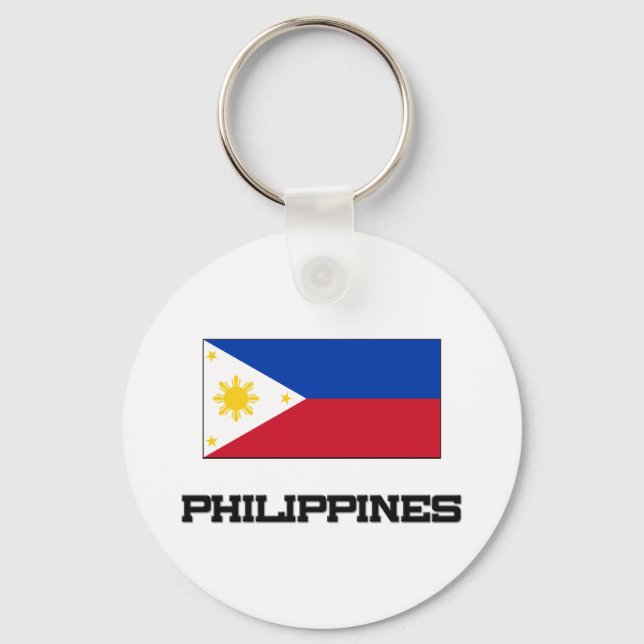Philippines Flag Keychain (Front)