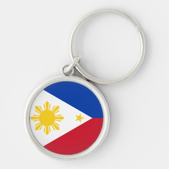 Philippines Flag Keychain (Front)