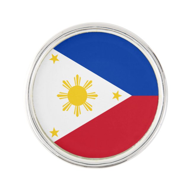 Philippines Flag Lapel Pin (Front)