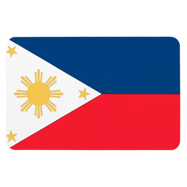 Philippines Flag Magnet (Horizontal)
