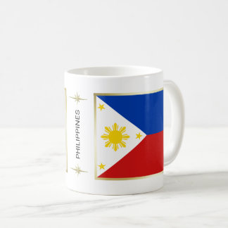 Philippines Flag + Map Mug