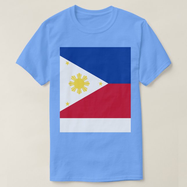 Philippines Flag Mask T-Shirt (Design Front)