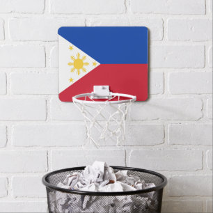 Philippines flag mini basketball hoop