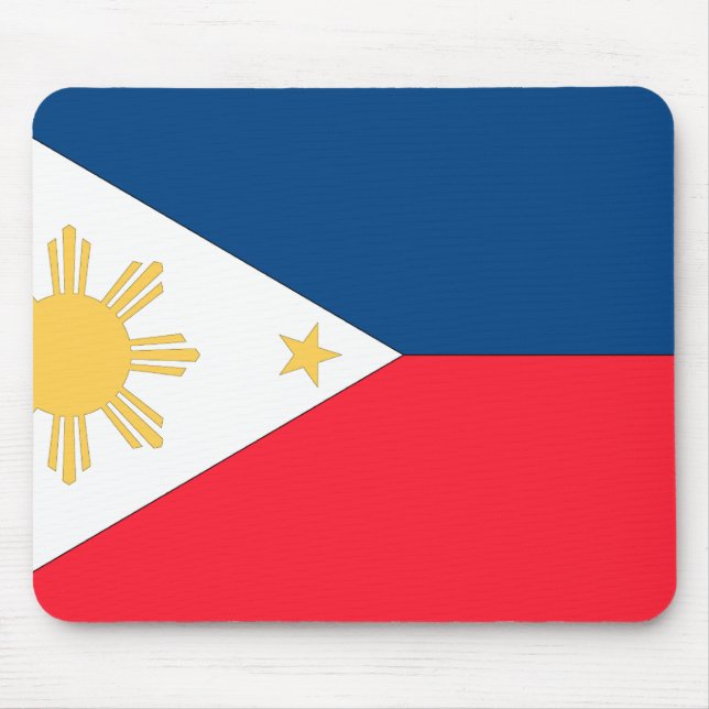 Philippines Flag Mouse Pad (Front)