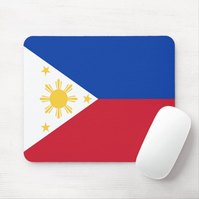 Philippines flag mouse pad (With Mouse)