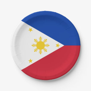 Philippines Flag Paper Plates