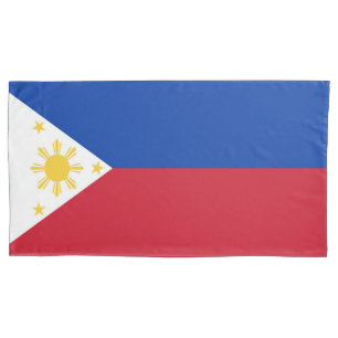 Philippines flag pillow case