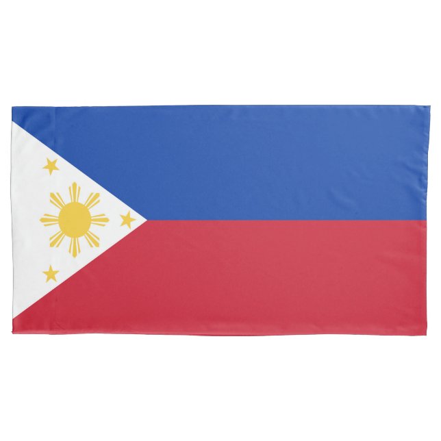 Philippines flag pillow case (Front)