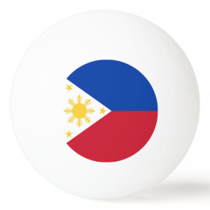 Philippines flag ping pong ball