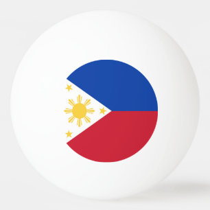 Philippines flag ping pong ball