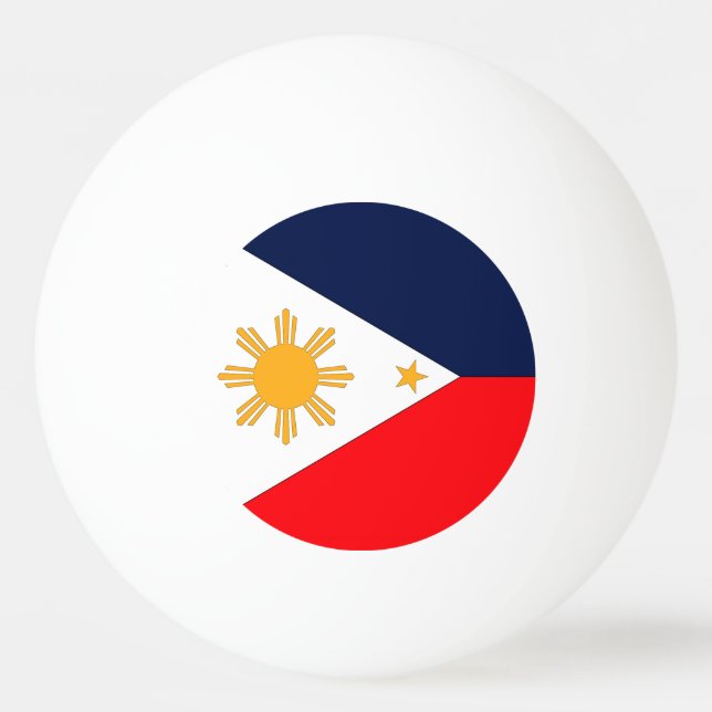 Philippines Flag Ping-Pong Ball (Front)