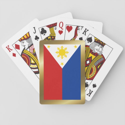 Philippines Flag Playing Cards