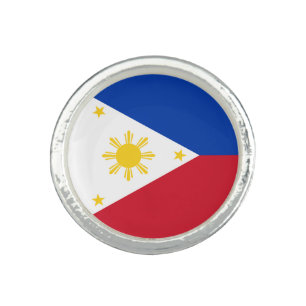 Philippines Flag Ring