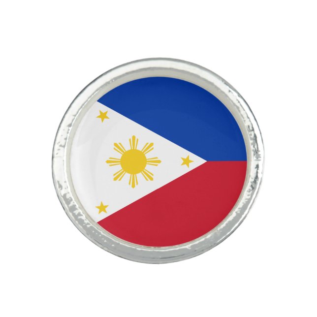 Philippines Flag Ring (Front)