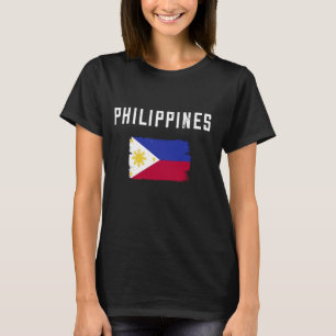 Philippines Flag Roots Proud Filipino Heritage T-Shirt