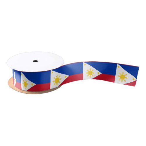 Philippines Flag Satin Ribbon