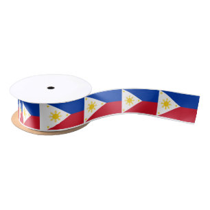 Philippines Flag Satin Ribbon