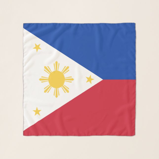 Philippines flag scarf (Front)