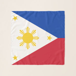 Philippines Flag Scarf