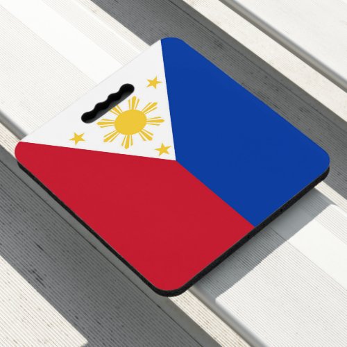 Philippines flag seat cushion