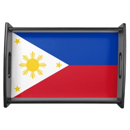 Philippines Flag Serving Tray