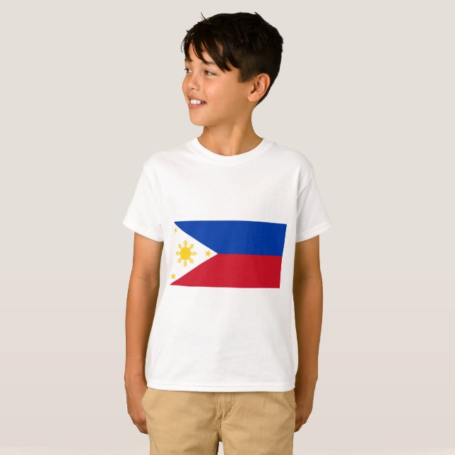 Philippines Flag T-Shirt (Front Full)