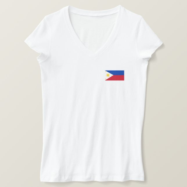 Philippines Flag T-Shirt (Design Front)