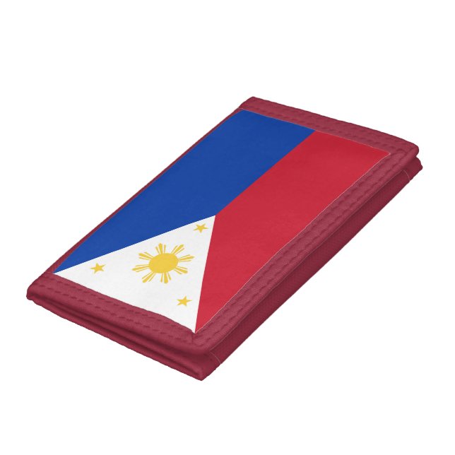 Philippines flag trifold wallet (Bottom)
