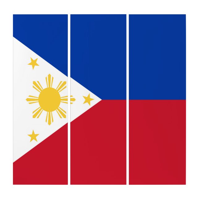 Philippines flag triptych (Front)