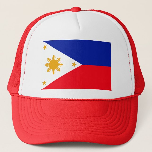 Philippines Flag Trucker Hat (Front)