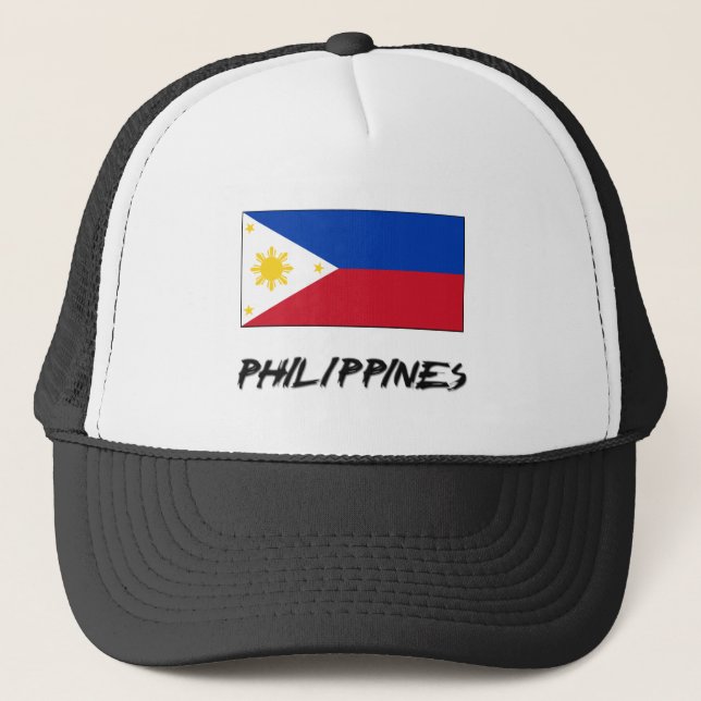 Philippines Flag Trucker Hat (Front)
