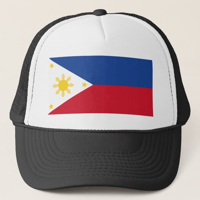 Philippines Flag Trucker Hat (Front)