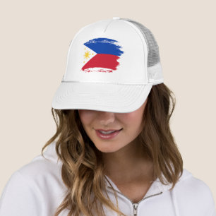 Philippines flag trucker hat